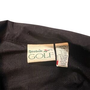 Vintage 90s Reebok Golf Black Light Jacket